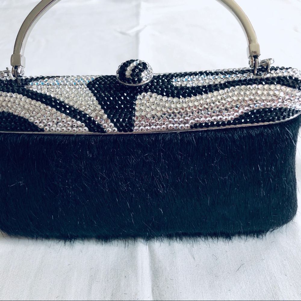 Isabella Adams Swarovski Crystal Clutch - Picture 2 of 8